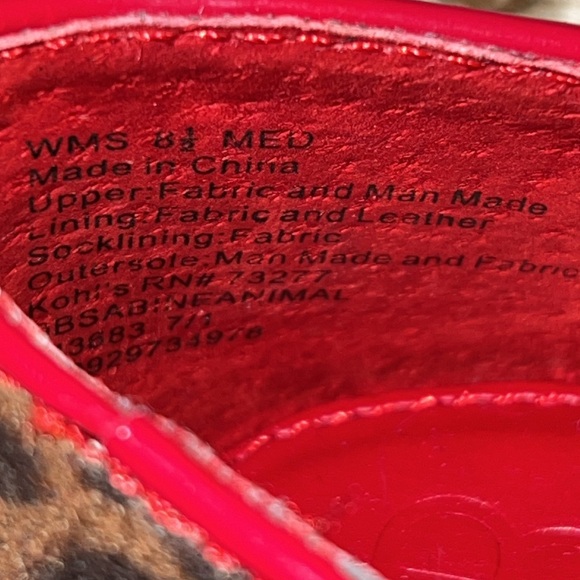 Dana Buchman Sabine Cheetah Print Loafers flats - Picture 4 of 9